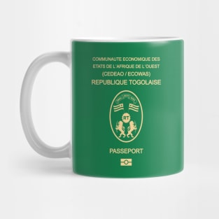 Togo passport Mug